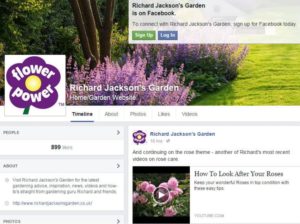 Richard Jackson's Garden Facebook