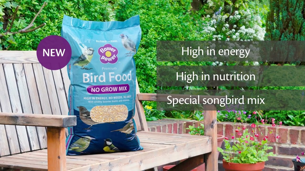 Richard Jackson No Grow Bird Food - High Energy Mix To Nourish Britain's Wild Birds