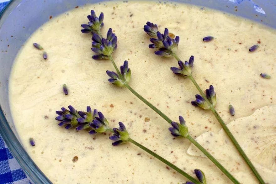 lavender ice cream