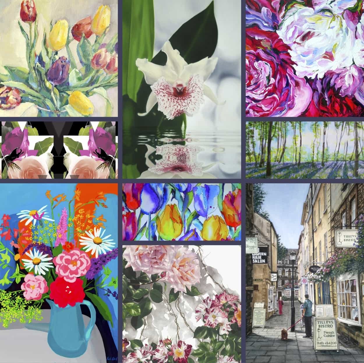 Flower Power Art Exhibition to be opened by Jim Carter