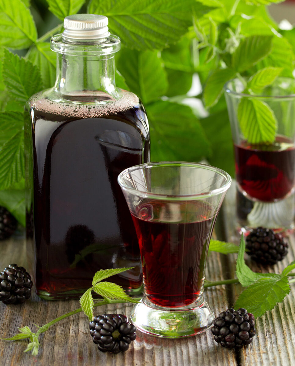 Blackberry liquer