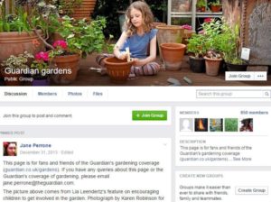 Guardian gardens Facebook page