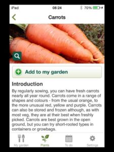RHS Grow Your Own app