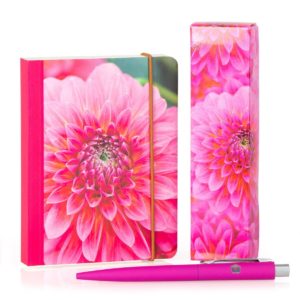 matching notebook and pen gift set