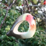 Wildlife World ceramic robin feeder