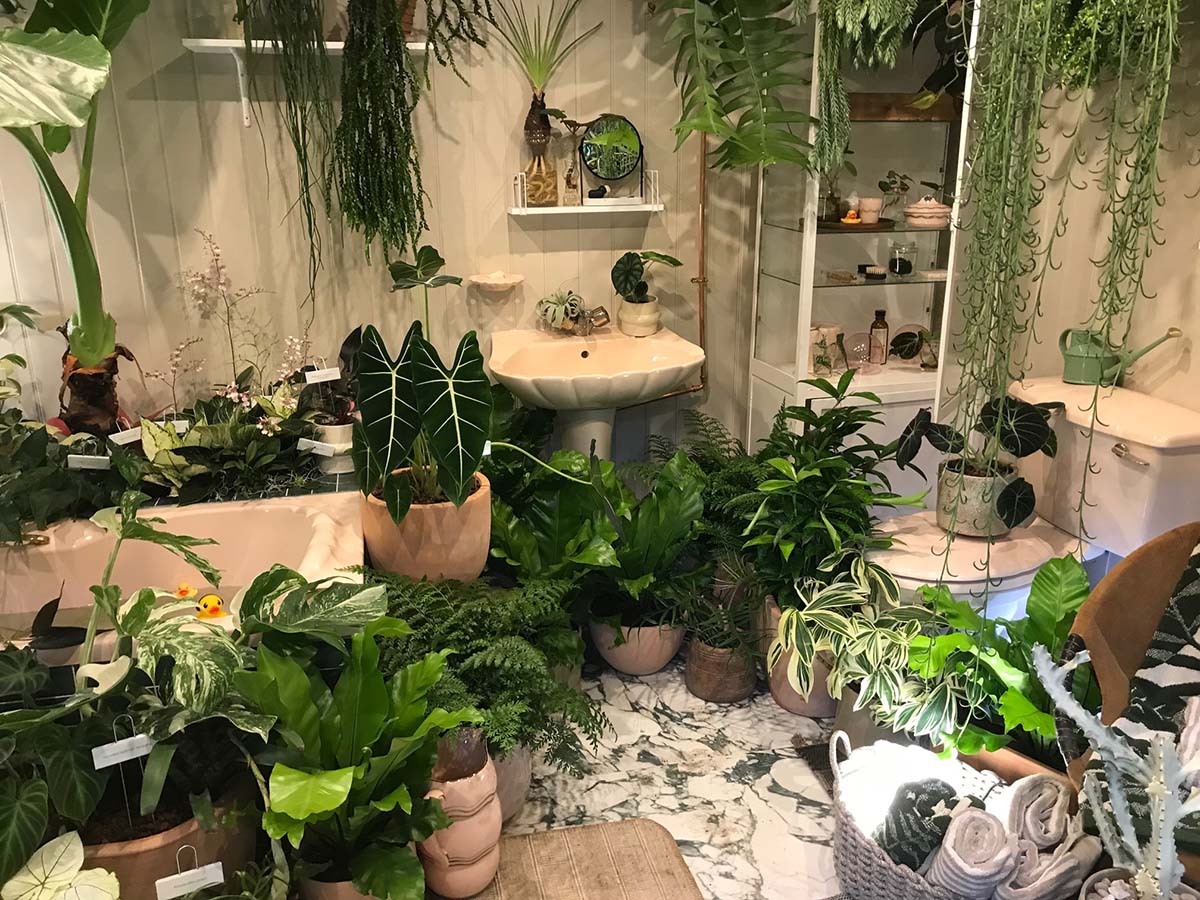 Green Bathroom Retreat - Chelsea Flower Show 2021