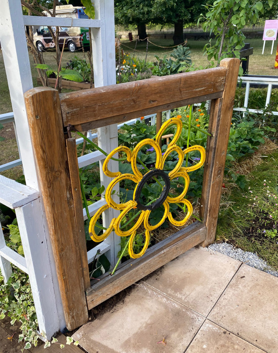 Horseshoe Gate at Hampton Court Flower Show 2022
