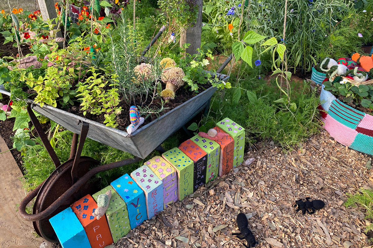 Name Bricks at Hampton Court Flower Show 2022