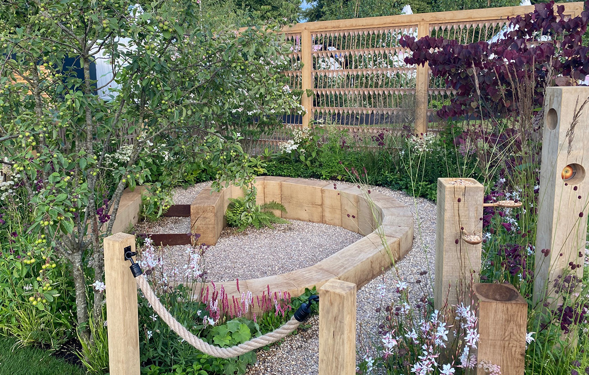 Wooden Spoon Garden Hampton Court Flower Show 2022