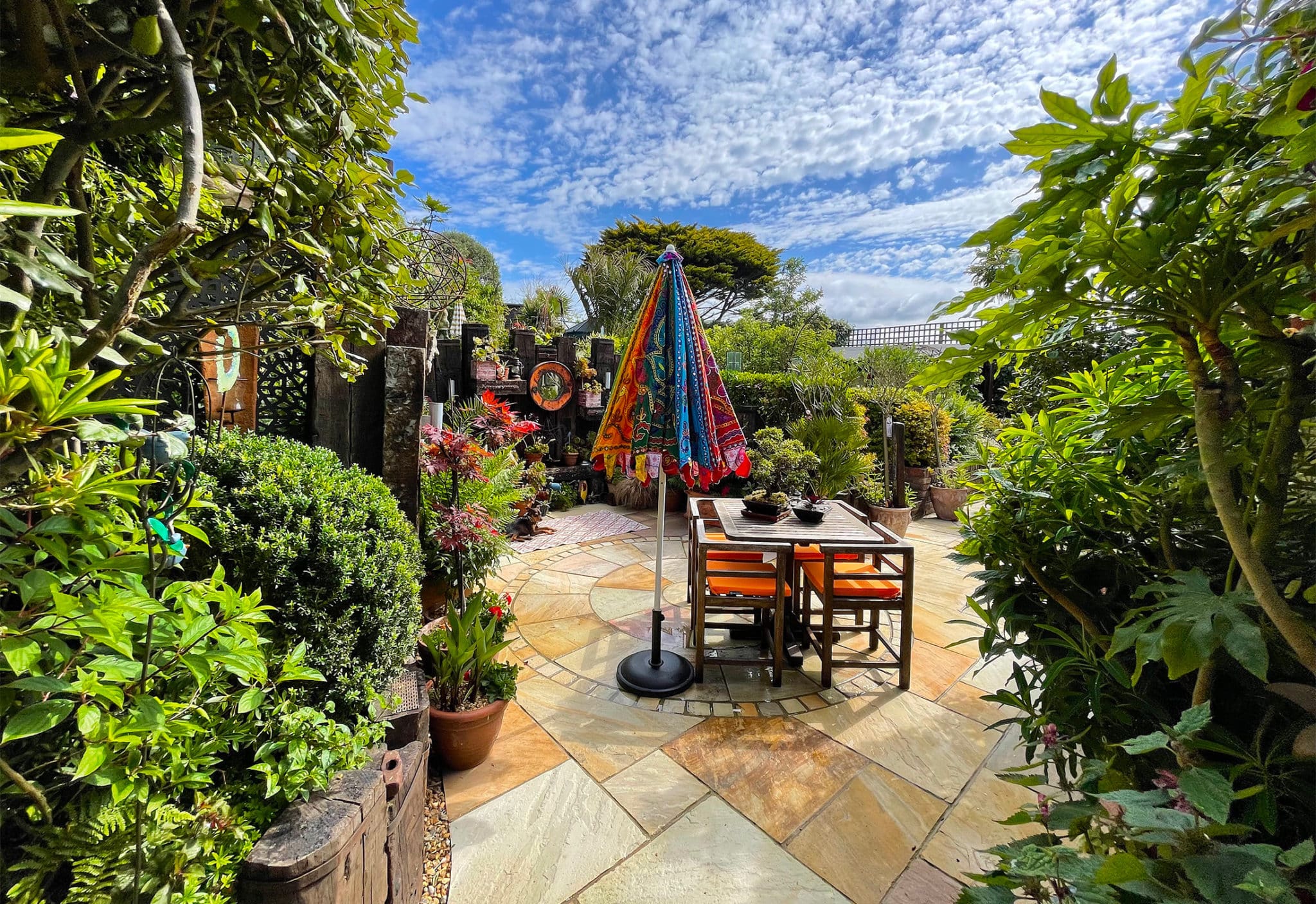 The new patio at Driftwood 2022