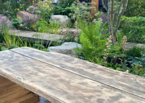 The Resilient Garden by Tom Massey at Hampton Court Palace Garden Festival 2023